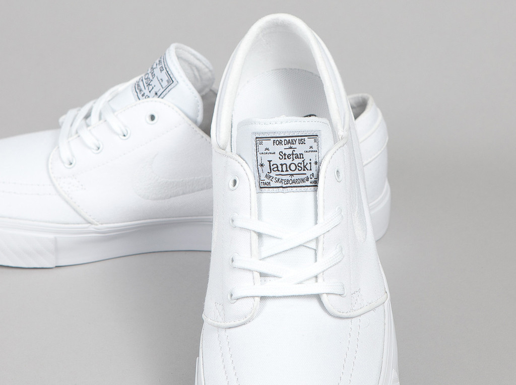 Nike Sb Stefan Janoski Canvas White White 05