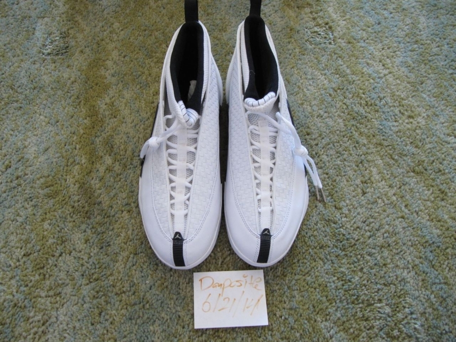 Air Jordan 15 White Black Eastbay 07