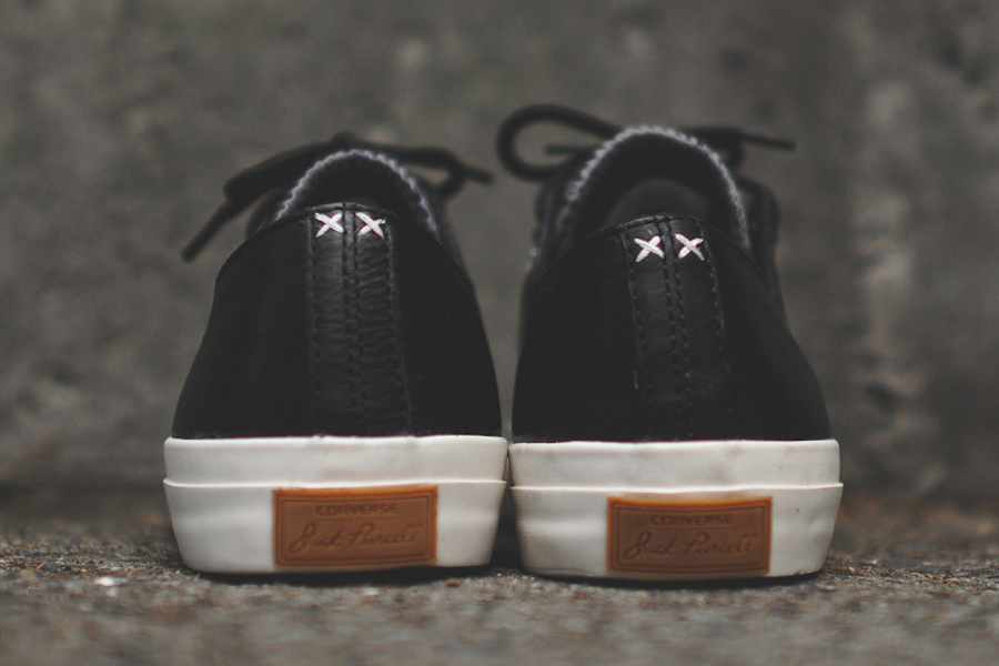 Converse Jack Purcell Black Leather White 05