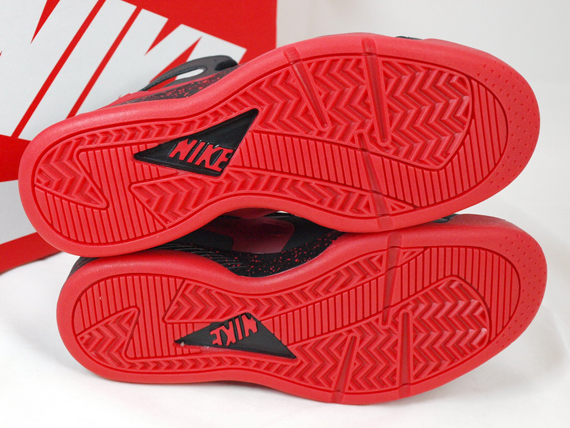 Nike Air Flight Huarache Black Reflective Challenge Red 6