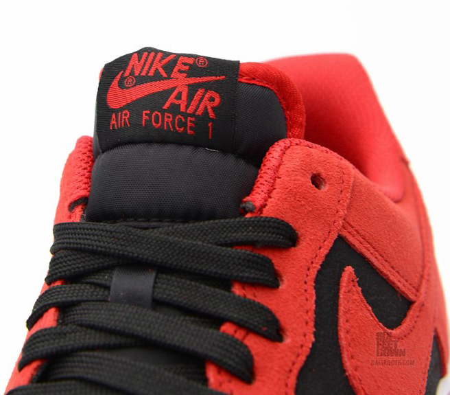 Nike Air Force 1 Low Black Unveristy Red 04
