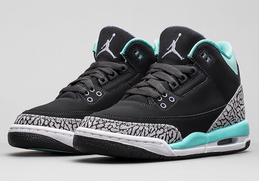 Air Jordan 3 GS "Bleached Turquoise" - Nikestore Release Info