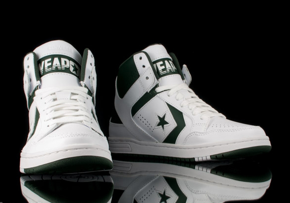 Converse Weapon Mid White Green 04