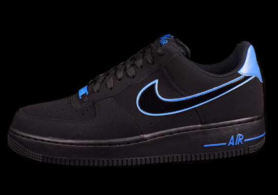 Nike Air Force 1 Low Black Photo Blue 1