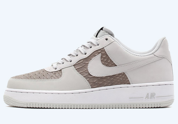 Nike Air Force 1 Low - White - Grey Python