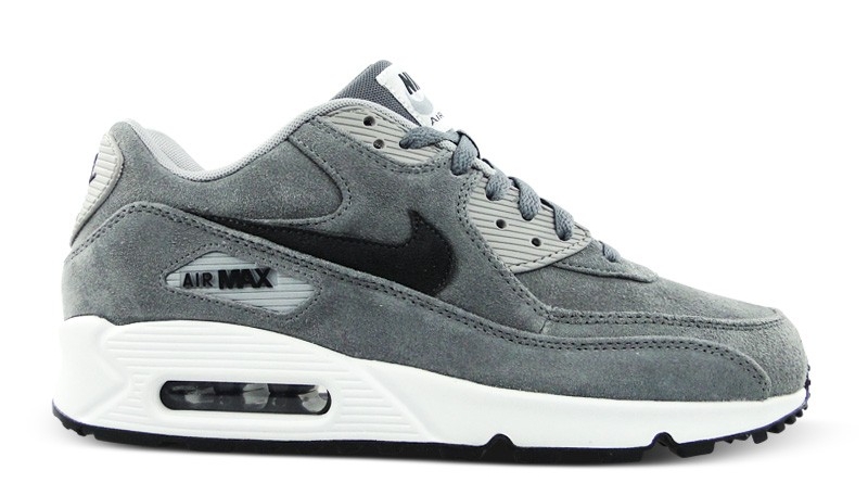 Nike Air Max 90 Essential Grey Suede 02