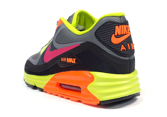 Nike Air Max Lunar90 Wr Grey Yellow Orange 6