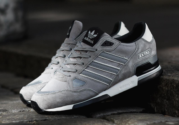 Adidas Originals Zx 750 Silver Black 02