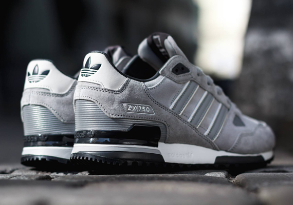 Adidas Originals Zx 750 Silver Black 03