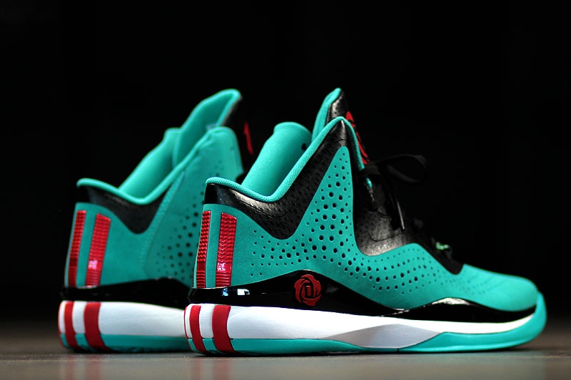 Adids D Rose 773 Turquoise Pink 02