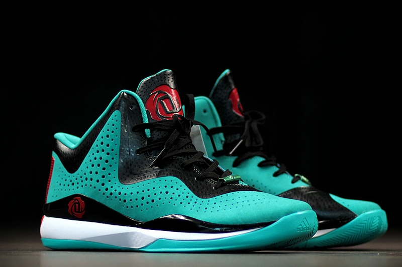 Adids D Rose 773 Turquoise Pink 03