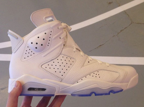 Air Jordan "White Ice" Collection on Display in Barcelona