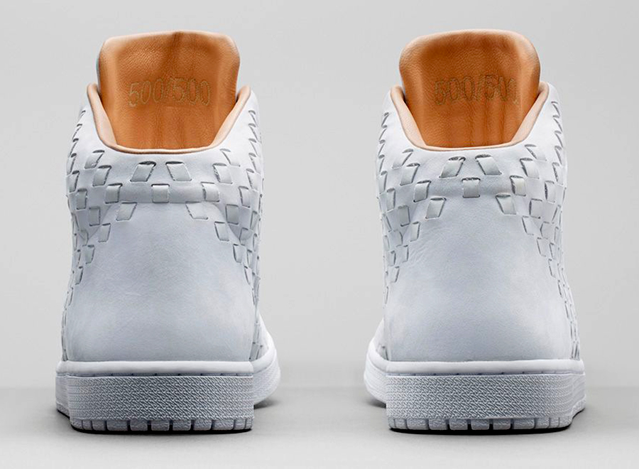 Jordan Shine “White/Vachetta Tan” Limited to 500 Pairs