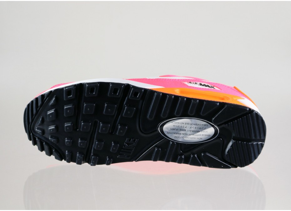 Nike Air Max 90 Gs Hyper Punch Ivory Total Orange 01