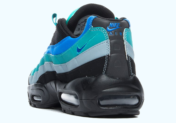 Nike Air Max 95 - Black - Hyper Cobalt