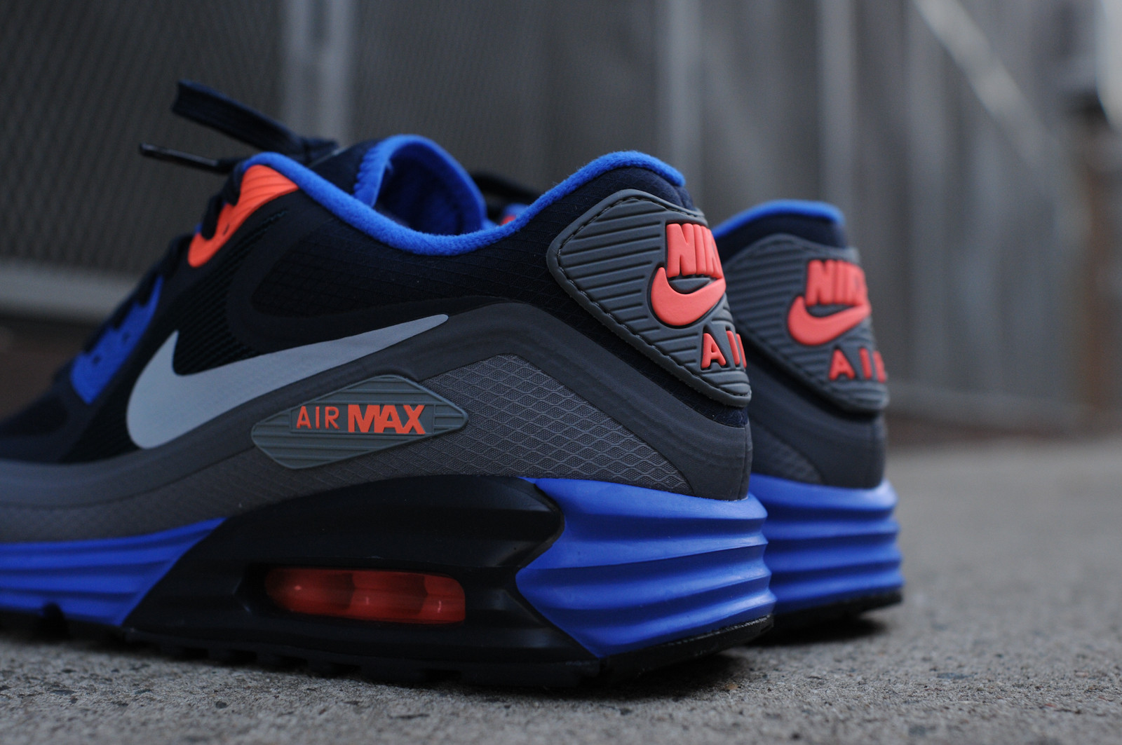 Nike Air Max Lunar90 Obsidian Orange 06