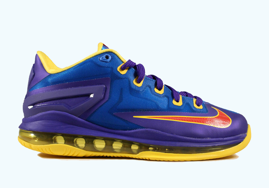 Nike Lebron 11 Low Photo Blue Red Concord1