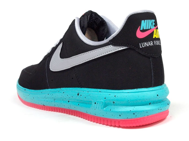 Nike Lunar Force 1 Black Mint Pink 05