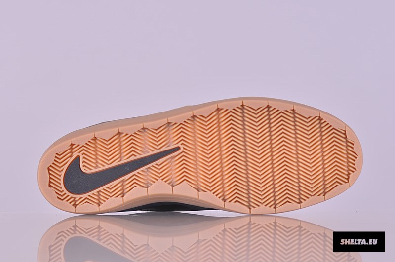 Nike Sb Lunar One Shot Black Orange Gum 05