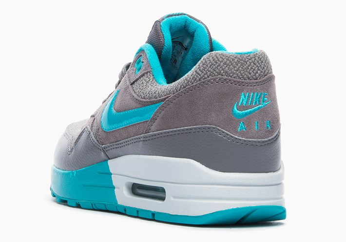 Nike Womens Air Max 1 Light Ash Grey Dusty Cactus 2