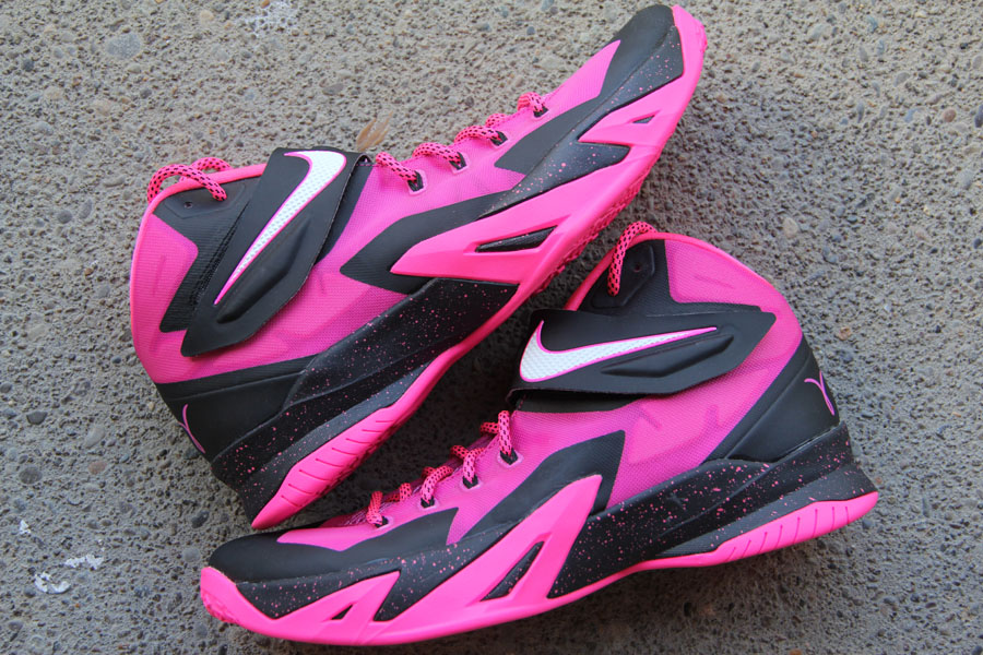 Nike Zoom Lebron Soldier 8 Think Pink 011