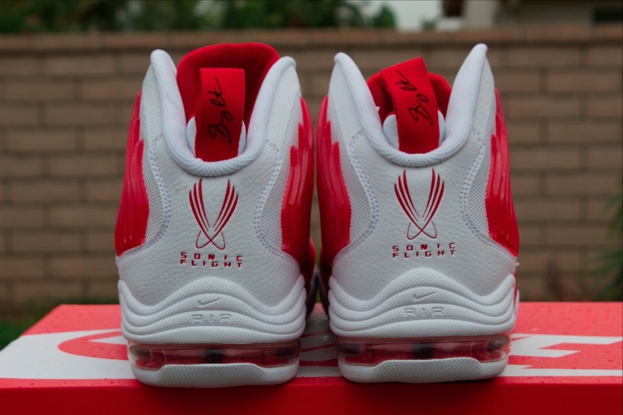 Nike Zoom Sonic Flight White University Red 06