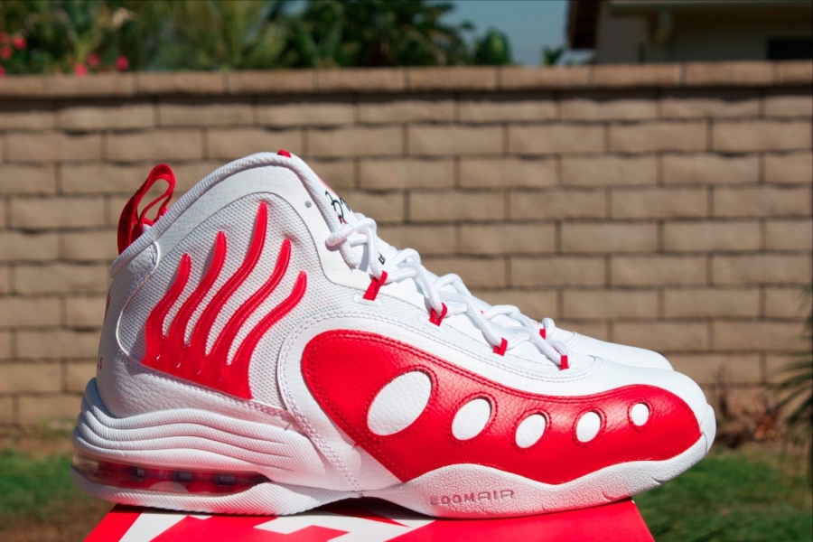 Nike Zoom Sonic Flight White University Red 08