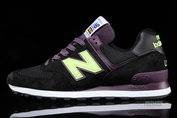 New Balance 574 Connoisseurs Black Purple 2