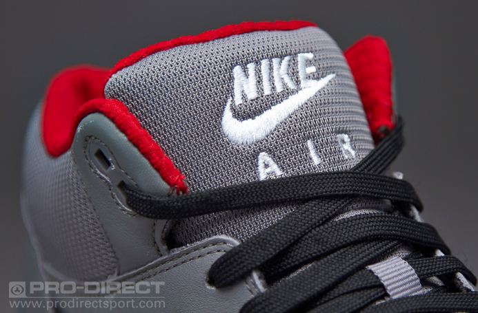 Nike Air Max 1 Mid Fb Grey Black Red 03