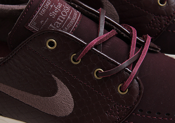 Nike Sb Stefan Janoski Premium Deep Burgundy 2