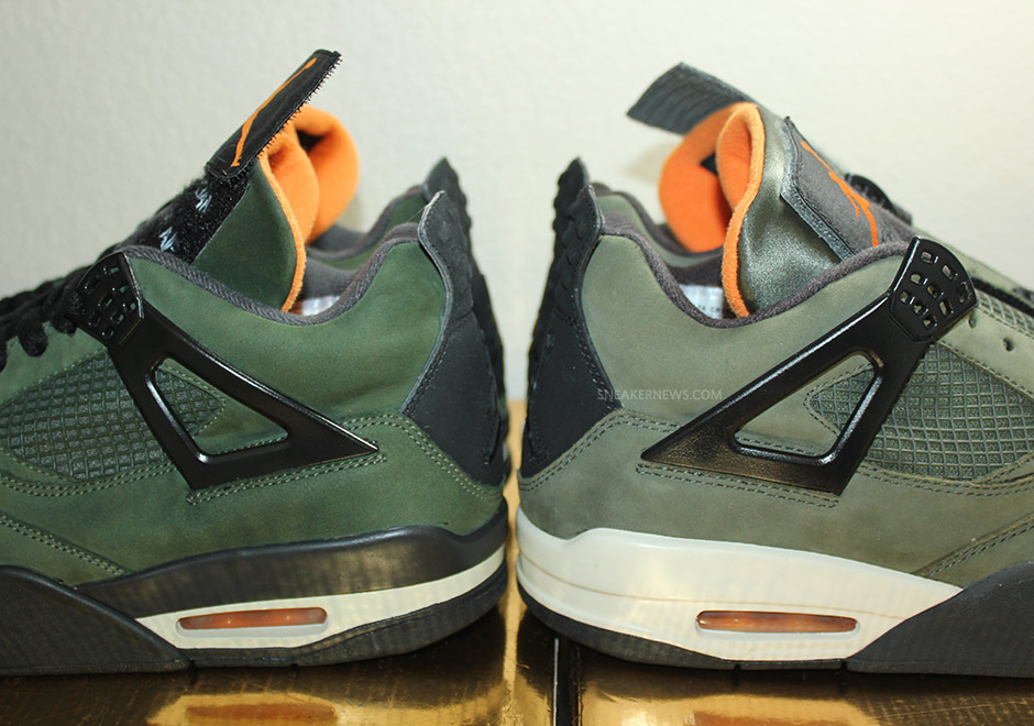 Undftd Air Jordan 4 Comparison Sample 9