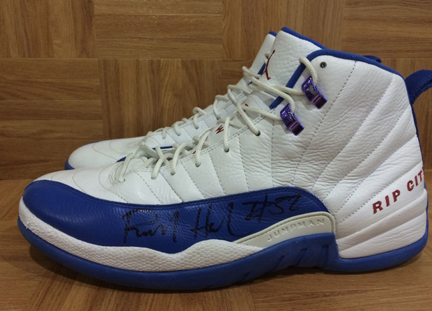 Air Jordan 12 - Rip Hamilton Game Worn Autographed PE