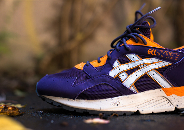 Asics Gel Lyte V Gore Tex Purple Orange 2