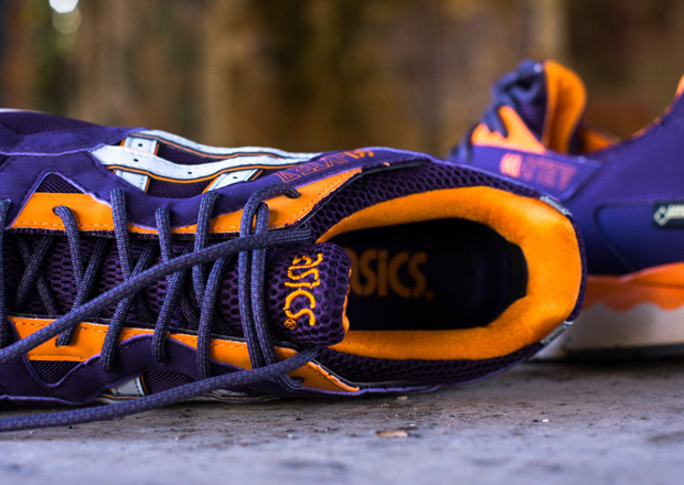 Asics Gel Lyte V Gore Tex Purple Orange 4