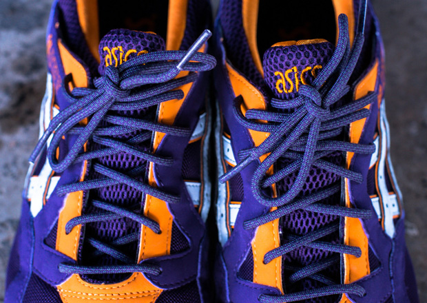 Asics Gel Lyte V Gore Tex Purple Orange 5
