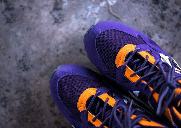 Asics Gel Lyte V Gore Tex Purple Orange 6