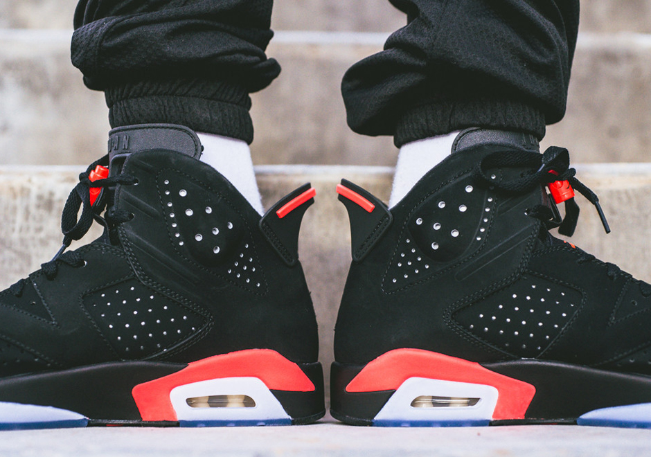 Black Infrared 6 Sneakers 5