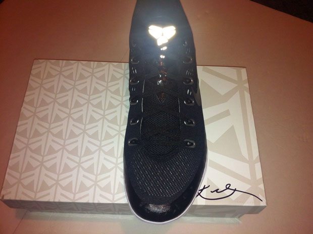 Nike Kobe 9 Em Team Black Metallic Silver 08