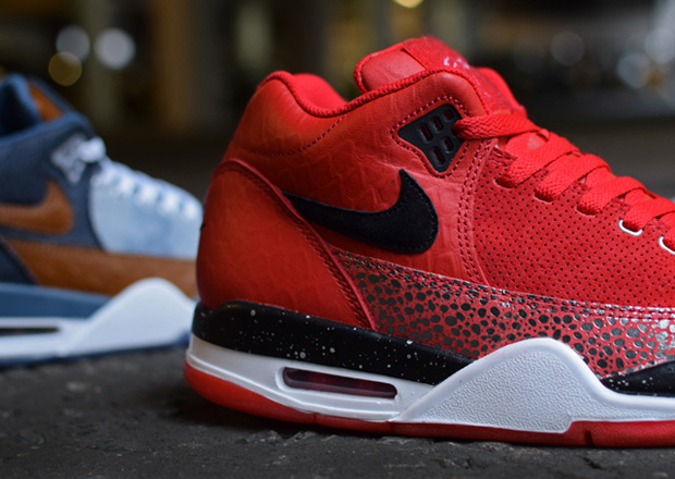Nike Air Flight Squad Qs Red Safari 2