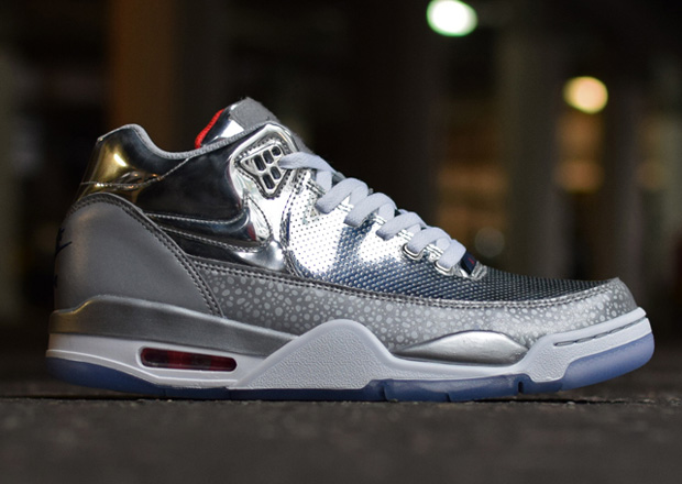 Nike Air Flight Squad Qs Silver Safari 1