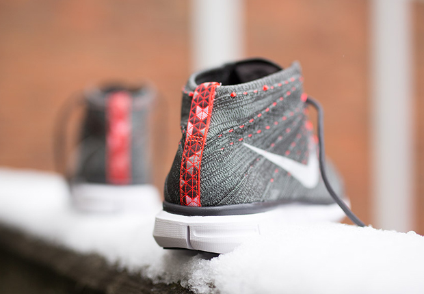Nike Free Flyknit Chukka Wolf Grey 3