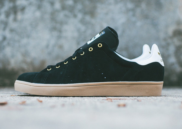 Adidas Skateboarding Stan Smith Vulc Black Gum 2
