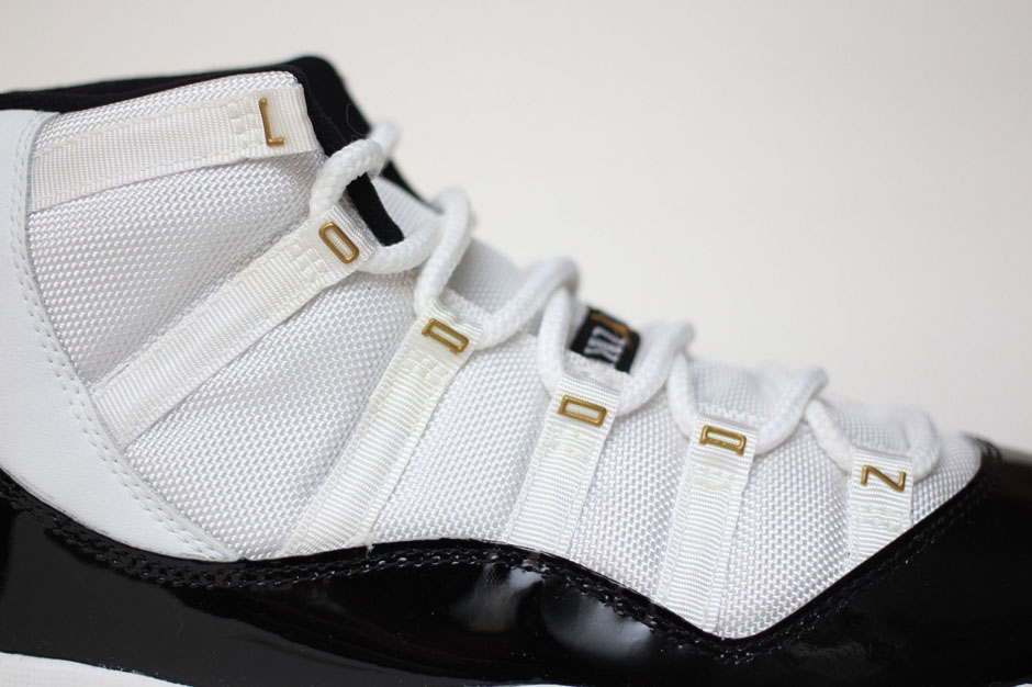 Air Jordan 11 Dmp Gold Eyelet Sample Ebay 05