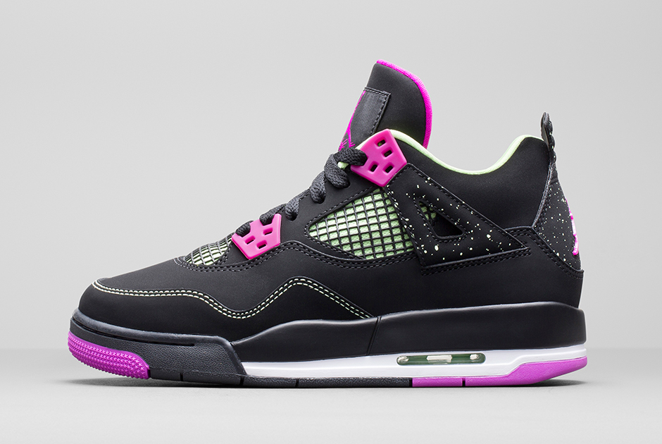 Air Jordan 4 Gs Fuschia Release Date 02
