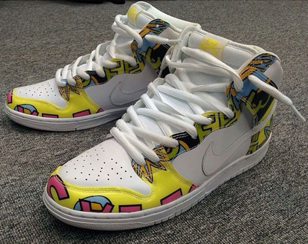 Nike Sb Dunk High De La Soul 2 Detailed Images 02