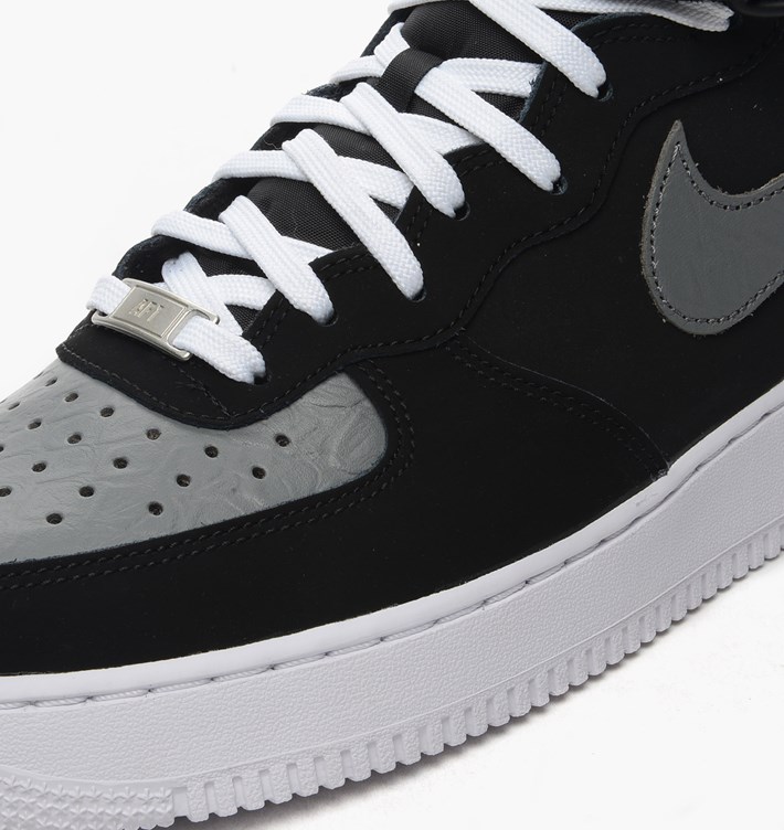 Nike Air Force 1 Mid Black Grey Python 06
