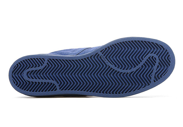 Adidas Originals Superstar Navy Suede 4