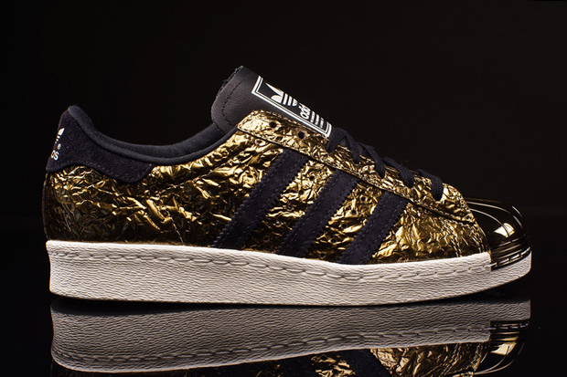 Adidas Superstar 80s Metal Toe Gold Foil 02
