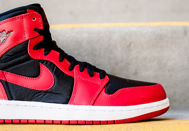 Air Jordan 1 High Strap Black Gym Red 4