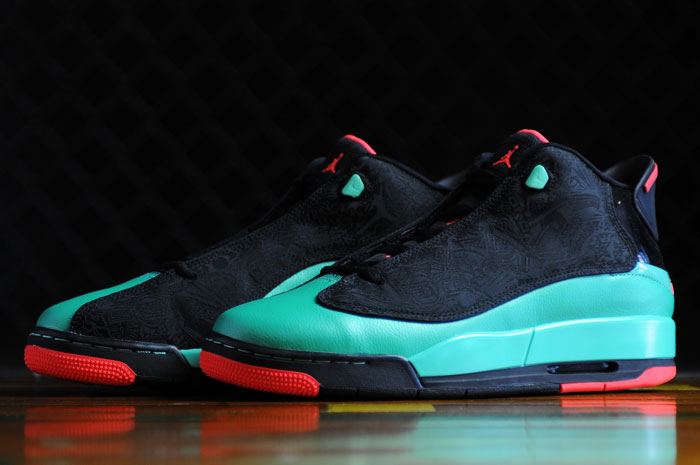 Jordan Dub Zero Gg Black Infrared23 Verde 02
